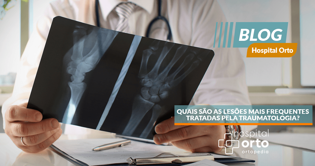 Lesões mais frequentes tratadas pela Traumatologia